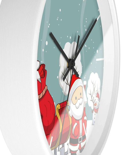 Elegant Artisan Wood Wall Clock with Premium Color Choices for Sophisticated Interiors