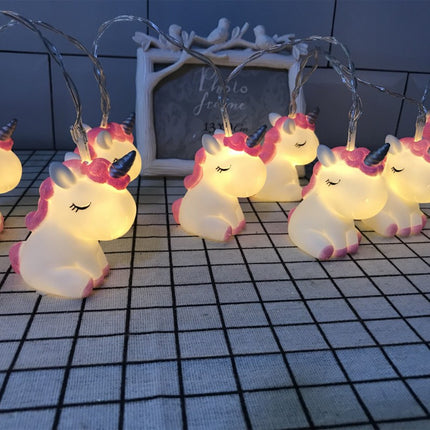 Peekaboo Studio Vinyl Animal LED String Lights - Colorful & Durable