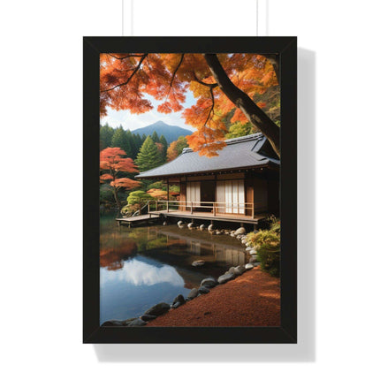 Tranquil Japanese Zen Garden Wall Art - Eco-Friendly Decor for a Serene Home