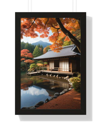 Tranquil Japanese Zen Garden Wall Art - Eco-Friendly Decor for a Serene Home