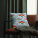 Outdoor Polyester Pillow Set: Waterproof and Fade-Resistant with Hidden Closure