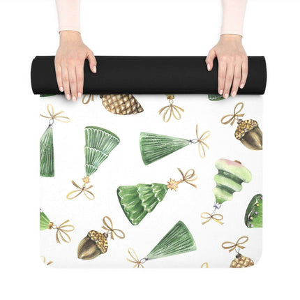 Chic Customized Rubber Yoga Mat for Ultimate Comfort Sessions