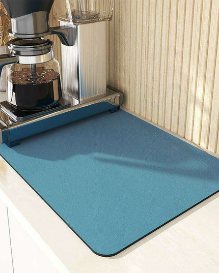 Elegant Kitchen Oasis: Premium Absorbent Dish Drying Mat