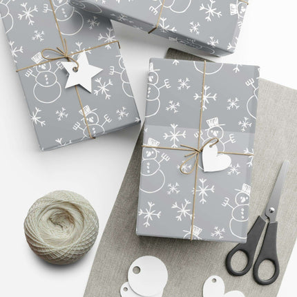 Elegant Holiday Gift Wrap Collection with Matte & Satin Options