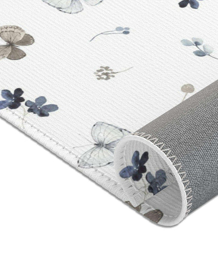 Elegant Chenille Floral Area Rugs - Timeless Style and Comfort Collection