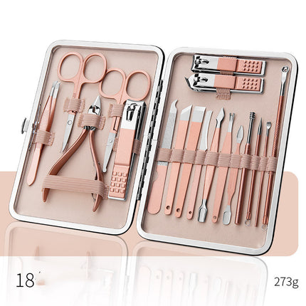Peekaboo Studio Professional Nail Clippers Set with Dead Skin Pliers &