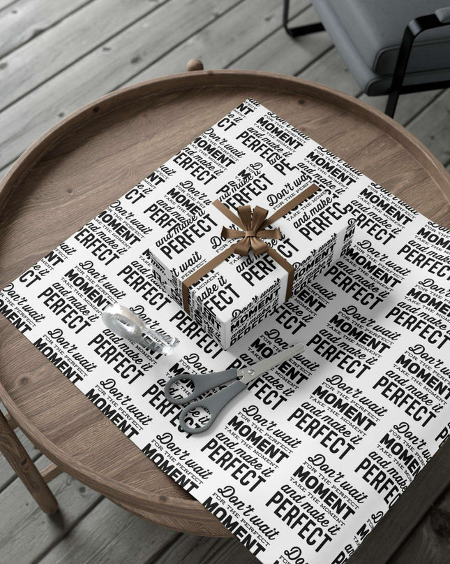 Elegant Customizable Gift Wrap with Inspirational Quotes: Redefine Your Gifting Experience