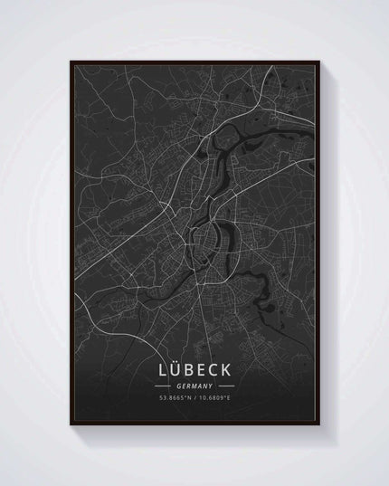 Customizable Abstract Canvas Art Print (Vertical)