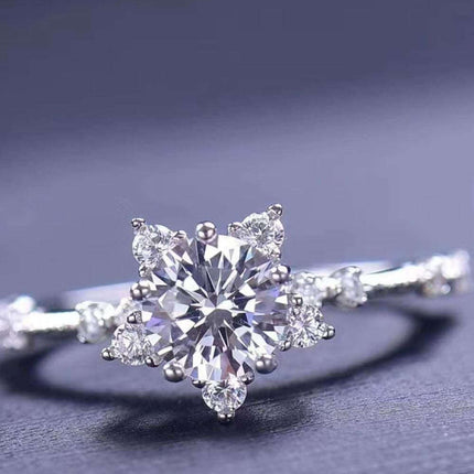 Elegant Rose Gold Lab-Diamond Ring: A Timeless Statement of Luxury