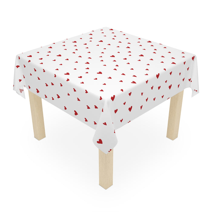 Sophisticated Customized Square Polyester Table Cover by Maison d'Elite