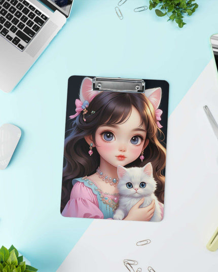 Chic Customizable Basketball Clipboard: A Touch of Parisian Artistry for Players and Coaches