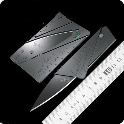 Compact Stainless Steel Folding Carry Knife Self Defence 3.3 Cm Blade
