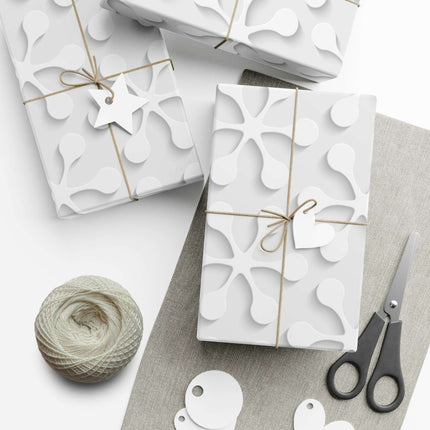 Elegant Customizable 3D Holiday Gift Wrap with Sustainable Materials