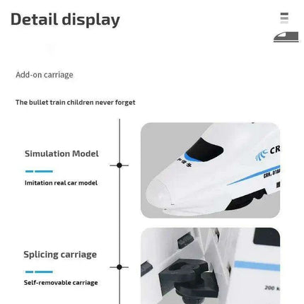 Electric Harmony Express Train Set - Premium Railway Experience for Junior Engineers