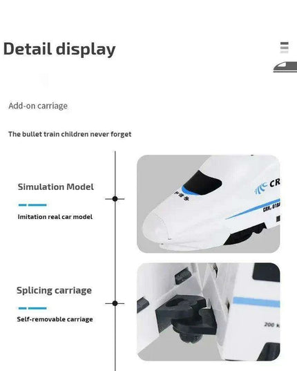 Electric Harmony Express Train Set - Premium Railway Experience for Junior Engineers