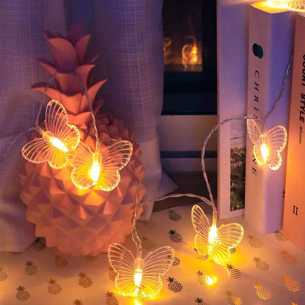 Peekaboo Studio 3m Butterfly String Lights - 20 LED Warm White Lights