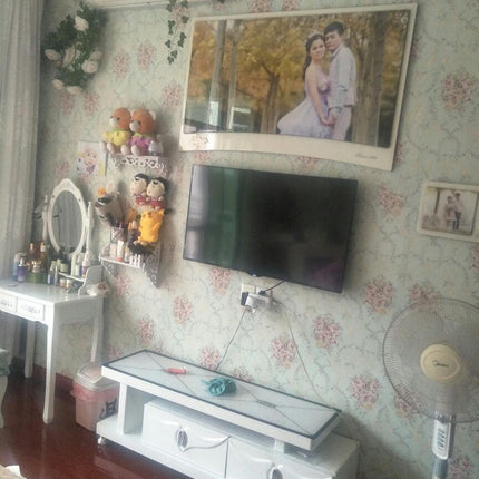 European-style Pastoral Floral Self-adhesive Wallpaper