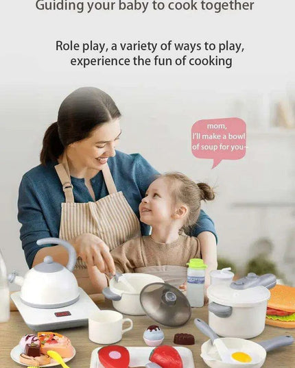 Ultimate Kids' Culinary Playset with 54 Interactive Kitchen Tools