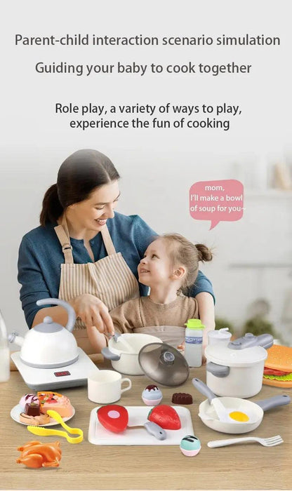 Ultimate Kids' Culinary Playset with 54 Interactive Kitchen Tools