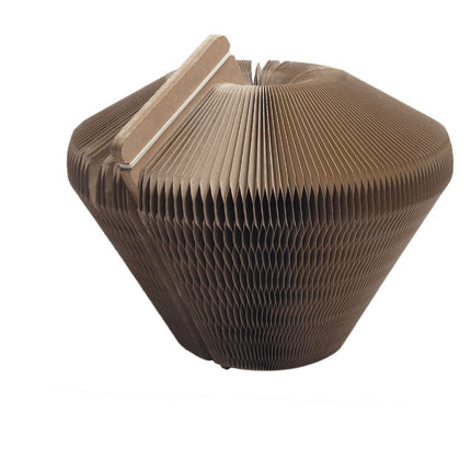 Cat Scratching Board Curved 50cm Diameter Corrugated Paper