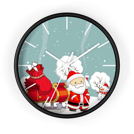 Elegant Artisan Wood Wall Clock with Premium Color Choices for Sophisticated Interiors