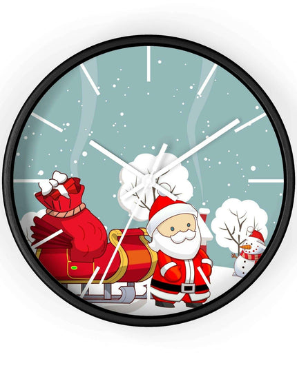 Elegant Artisan Wood Wall Clock with Premium Color Choices for Sophisticated Interiors