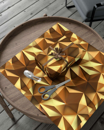 Elegant 3D Handmade Gift Wrap Paper Collection - Available in Matte & Satin Finishes - Proudly Made in the USA