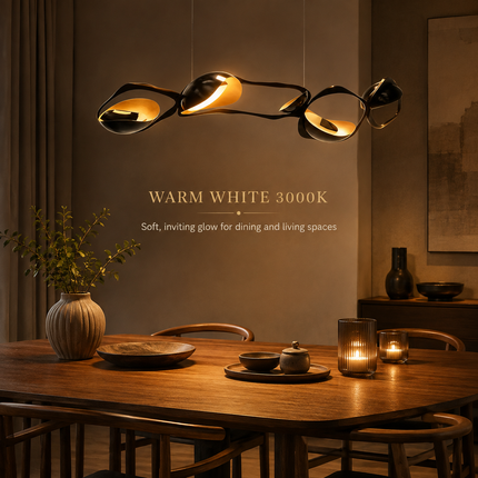 Nordic Sculptural LED Pendant Light — Organic Ring Form, Adjustable Height, 125cm & 150cm Pendant Light Fixtures 2025nordic-minimalist-led-pendant-lights-for-living-dining-room-kitchen-food-tables-designer-chandelier-home-decor-light-fixture Home & Garden > Lighting > Ceiling Lights & Fans > Chandeliers & Pendant Lights