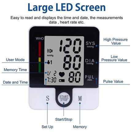 Peekaboo Studio Automatic High-Precision Arm Blood Pressure Monitor