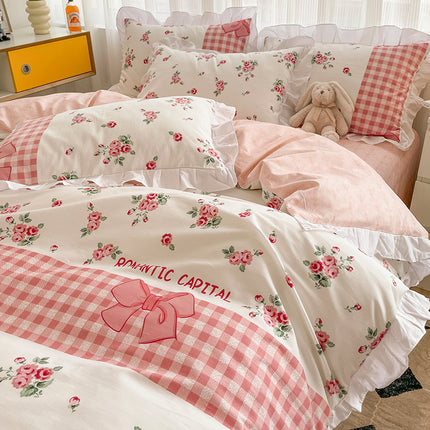 Peekaboo Studio Fashion Cotton Quilt Cover - Soft, Durable for Dormito