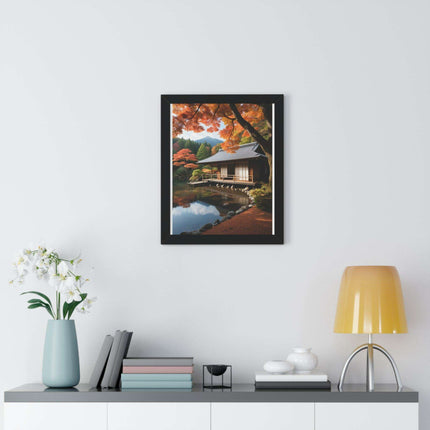 Tranquil Japanese Zen Garden Wall Art - Eco-Friendly Decor for a Serene Home