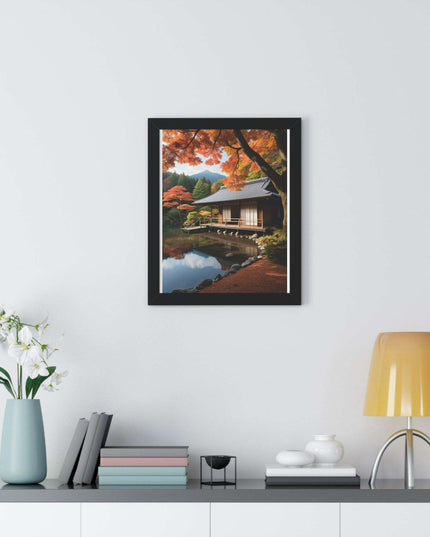 Tranquil Japanese Zen Garden Wall Art - Eco-Friendly Decor for a Serene Home