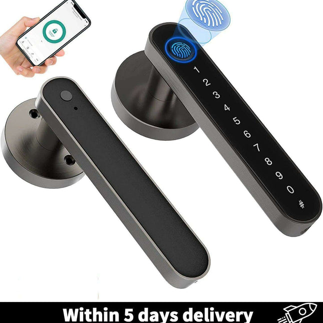 Innovative Smart Round Bedroom Door Lock with Enhanced Security Features