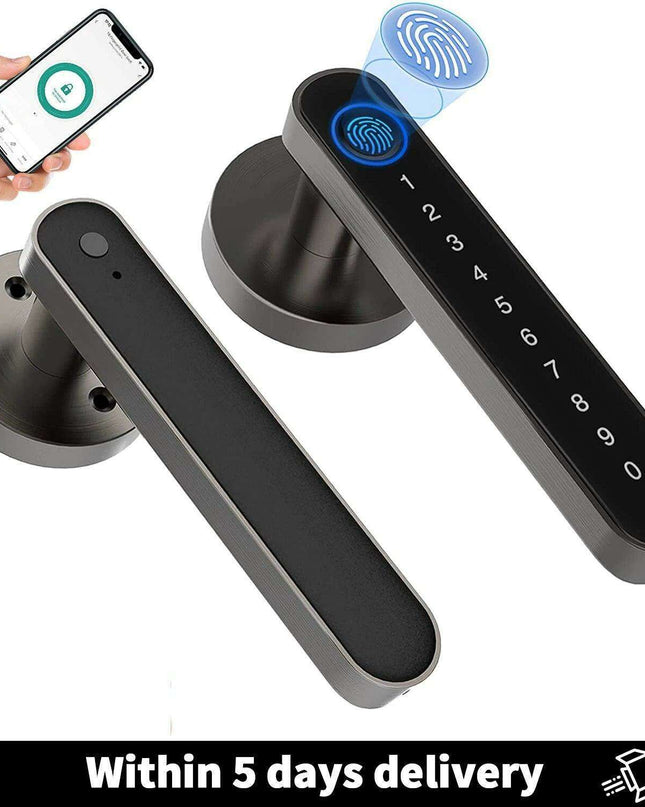 Innovative Smart Round Bedroom Door Lock with Enhanced Security Features