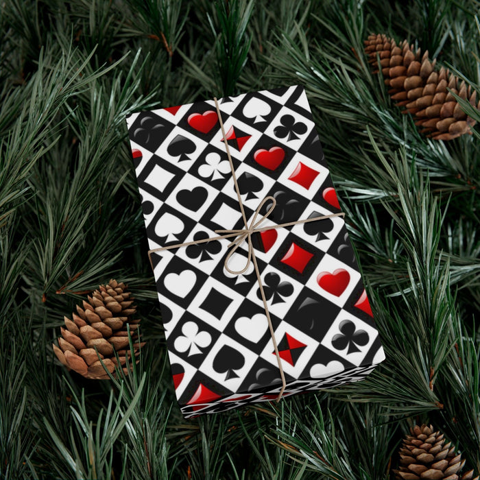 Eco-Friendly Luxury Chess Cells Gift Wrap - Minimalist Sustainable Packaging Made in the USA