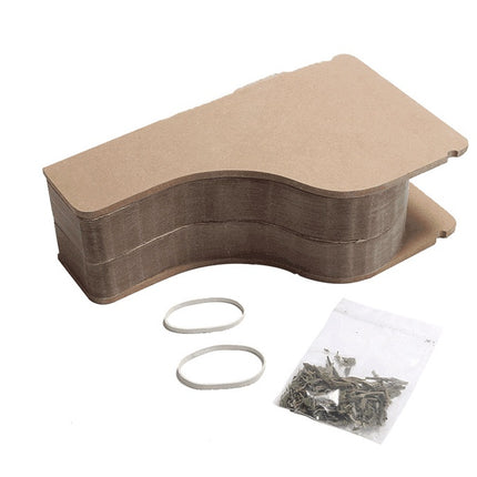Cat Scratching Board Curved 50cm Diameter Corrugated Paper