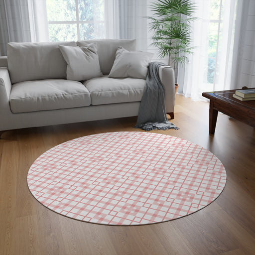 60" Round Chenille Rug - Luxe Addition for Home Decor