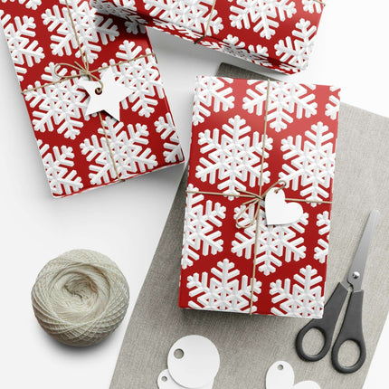 Elegant 3D Holiday Gift Wrap Set - Premium USA-Made Wrapping Paper for Modern Gifting