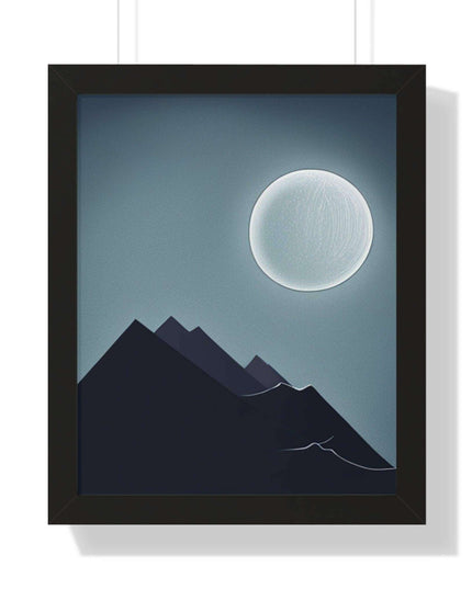 Celestial Harmony Eco-Conscious Framed Art Print