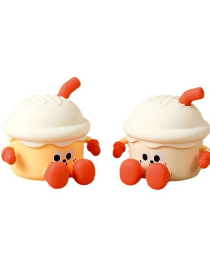 Ice Cream Night Light Usb Charging Three-speed Dimming Bedside Lamp