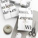 Elegant Lemon-Themed Gift Wrap Paper for Distinctive Presentations