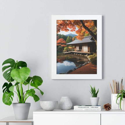 Tranquil Japanese Zen Garden Wall Art - Eco-Friendly Decor for a Serene Home