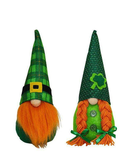 Charming Shamrock Green Long Legs Irish Doll - Festival Whimsy