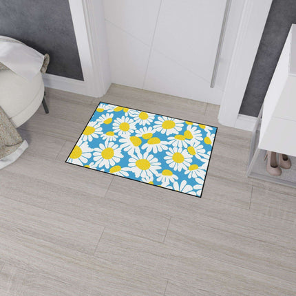 Personalized Chic Daisy Non-Slip Floor Mat for Stylish Home Interiors