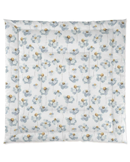 Floral Serenity Cozy Throw - Luxury Snuggle Blanket