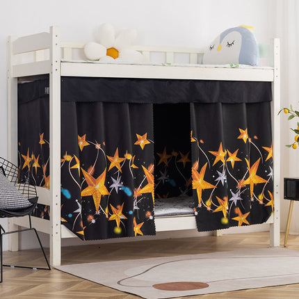 Blackout Bed Curtain Tent — Skin-Friendly & Breathable