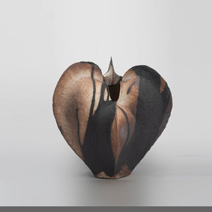 Carambola Ceramic Vase Ornament Abstract Artist Modern Minimalist Glazed Pottery