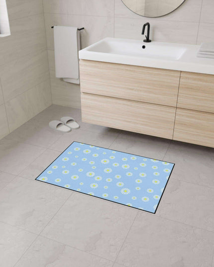 Elegant Essence: Premium Polyester Floor Mat - Stylish Sophistication