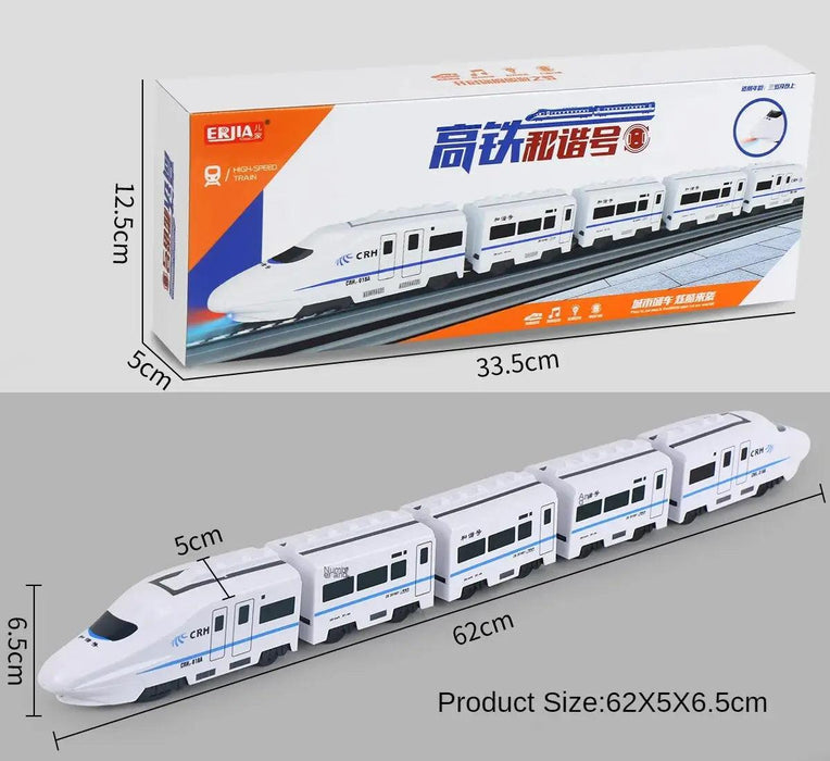 Electric Harmony Express Train Set - Premium Railway Experience for Junior Engineers