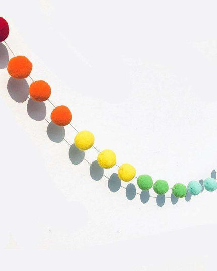 Scandinavian Luxe Cotton Thread Hair Ball Pendant Light